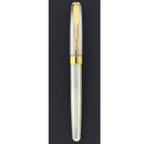NEW OLD STOCK 1995 PARKER SONNET STERLING SILVER FOUGERE PATTERN 18K FINE NIB FOUNTAIN PEN OFFERED BY ANTIQUE DIGGER