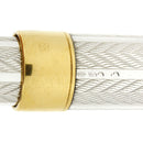 1995 PARKER SONNET STERLING SILVER FOUGERE PATTERN 18K M NIB FOUNTAIN PEN MEDIUM NIB NEVER INKED OFFERED BY ANTIQUE DIGGER