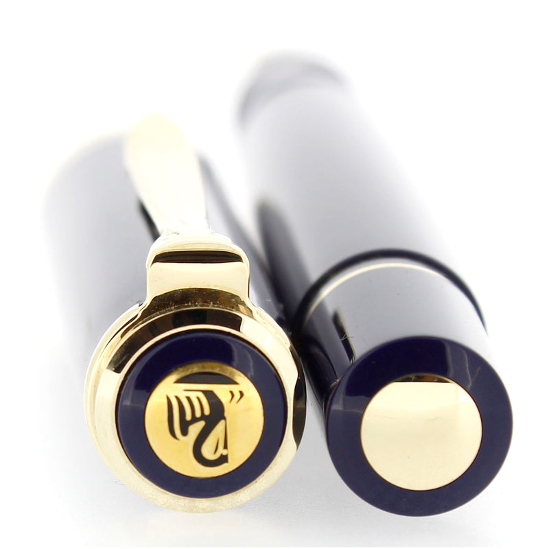 SCARCE 1995 PELIKAN LIMITED EDITION FOR NORDDEUTSCHE LANDESBANK BLUE M800 LIMITED EDITION FOUNTAIN PEN NEVER INKED OFFERED BY ANTIQUE DIGGER