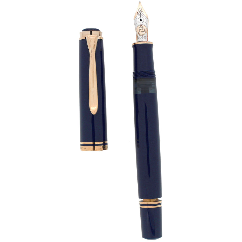 SCARCE 1995 PELIKAN LIMITED EDITION FOR NORDDEUTSCHE LANDESBANK BLUE M800 LIMITED EDITION FOUNTAIN PEN NEVER INKED OFFERED BY ANTIQUE DIGGER