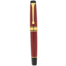 1996 AURORA OPTIMA BURGUNDY MODEL 997 14K MEDIUM NIB FOUNTAIN PEN NEVER INKED OFFERED BY ANTIQUE DIGGER