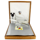 1996 COLIBRI MICKEY MOUSE LIMITED EDITION STERLING SILVER FOUNTAIN PEN NEVER INKED OFFERED BY ANTIQUE DIGGER