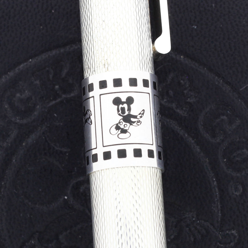 1996 COLIBRI MICKEY MOUSE LIMITED EDITION STERLING SILVER FOUNTAIN PEN NEVER INKED OFFERED BY ANTIQUE DIGGER