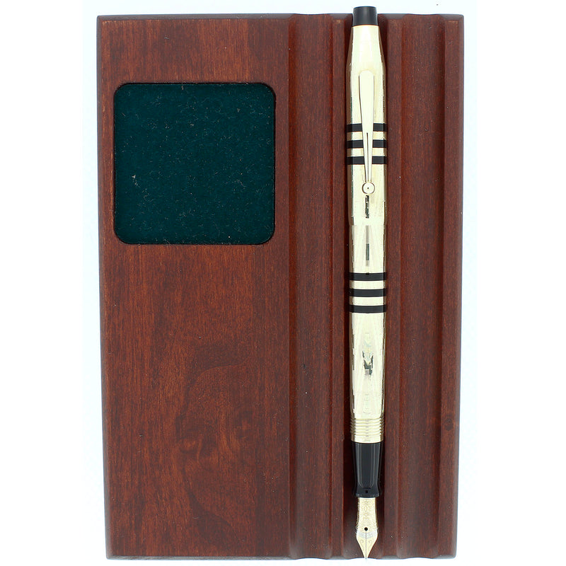 1996 CROSS 150TH ANNIVERSARY LIMITED EDITION GOLD FOUNTAIN PEN NEVER INKED