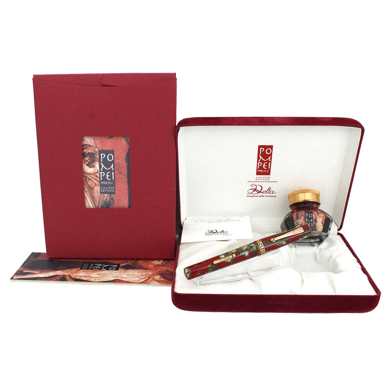 1996 DELTA POMPEI LEVER FILL LIMITED EDITION 1464/1600 FOUNTAIN PEN OFFERED BY ANTIQUE DIGGER