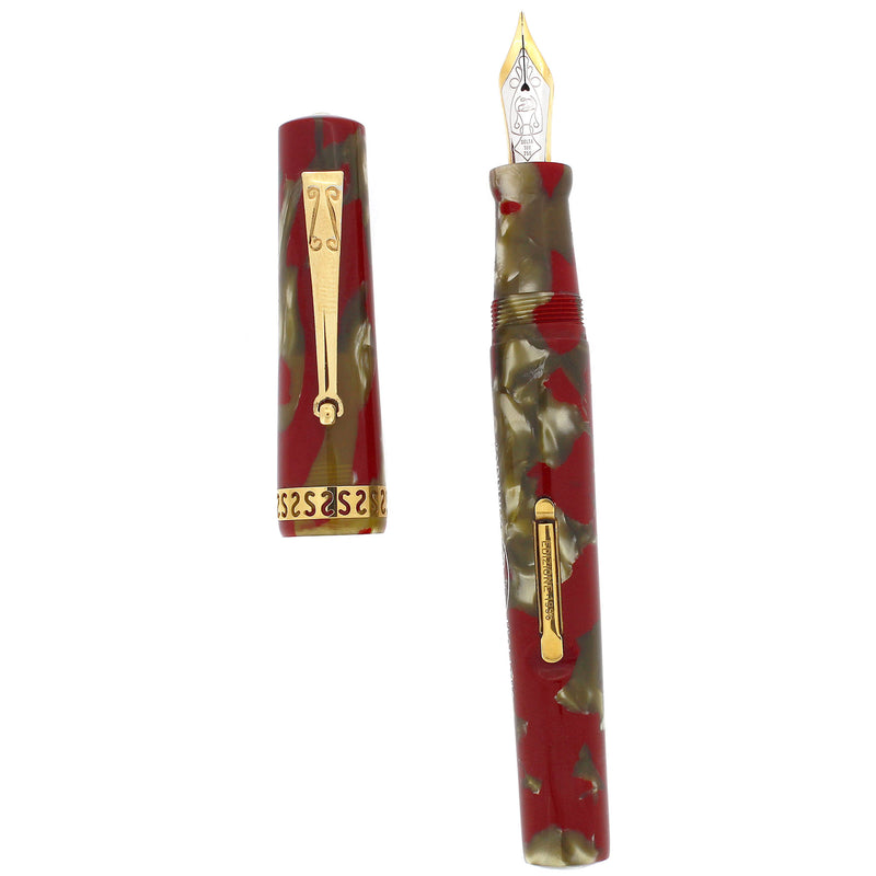 1996 DELTA POMPEI LEVER FILL LIMITED EDITION 1464/1600 FOUNTAIN PEN OFFERED BY ANTIQUE DIGGER