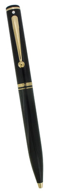 CIRCA 1996 SHEAFFER CONNAISSEUR BLACK 2ND EDITION BALLPOINT PEN NEW OLD STOCK STICKERED OFFERED BY ANTIQUE DIGGER
