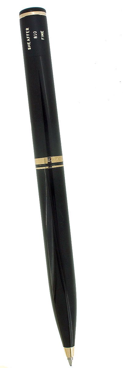 CIRCA 1996 SHEAFFER CONNAISSEUR BLACK 2ND EDITION BALLPOINT PEN NEW OLD STOCK STICKERED OFFERED BY ANTIQUE DIGGER