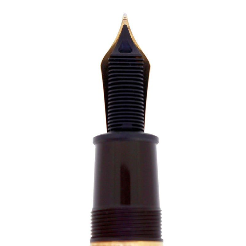 1996 MONTBLANC WRITERS EDITION DUMAS STICKERED 18K MED NIB FOUNTAIN PEN NEVER INKED OFFERED BY ANTIQUE DIGGER