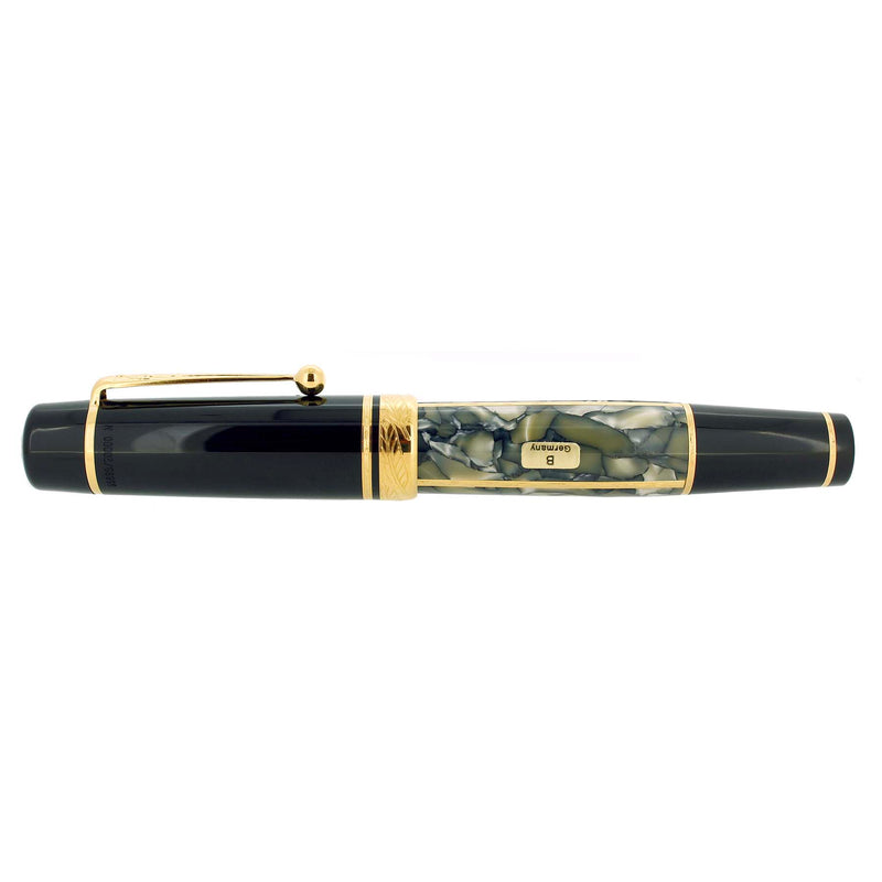 1996 MONTBLANC WRITERS EDITION DUMAS STICKERED 18K BROAD NIB FOUNTAIN PEN NEVER INKED OFFERED BY ANTIQUE DIGGER