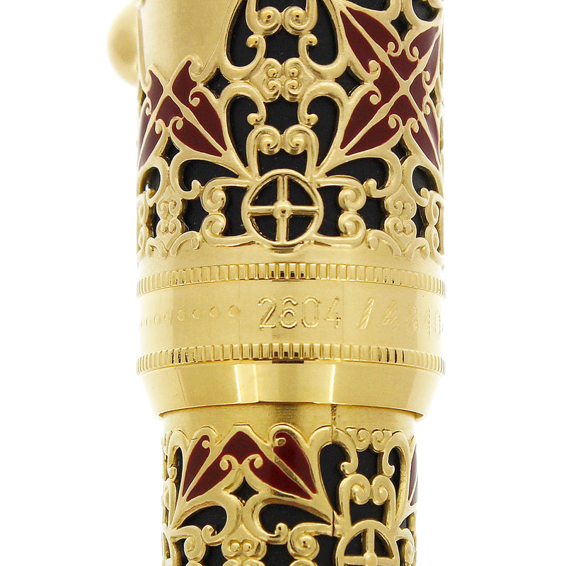 NEVER INKED 1996 MONTBLANC PATRON OF THE ARTS SEMIRAMIS LIMITED EDITION 2604/4810 FOUNTAIN PEN OFFERED BY ANTIQUE DIGGER