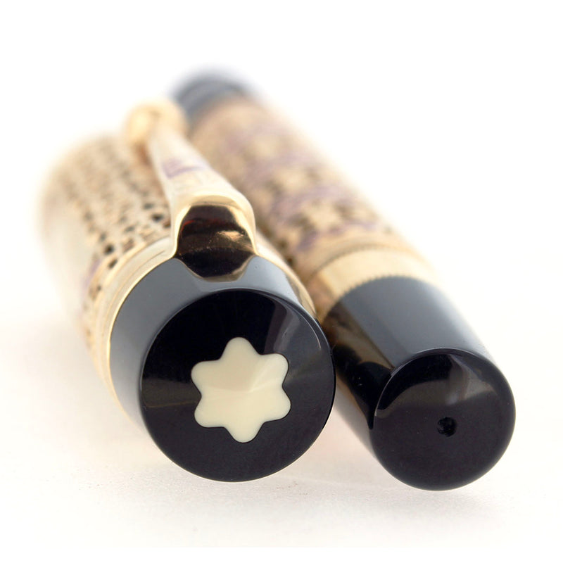 NEVER INKED 1996 MONTBLANC PATRON OF THE ARTS SEMIRAMIS LIMITED EDITION 2604/4810 FOUNTAIN PEN OFFERED BY ANTIQUE DIGGER