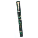 1996 OMAS ERCOLESSI GREEN MARBLED CELLULOID LIMITED EDITION FOUNTAIN PEN BOXED MINT OFFERED BY ANTIQUE DIGGER