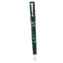 1996 OMAS ERCOLESSI GREEN MARBLED CELLULOID LIMITED EDITION FOUNTAIN PEN BOXED MINT OFFERED BY ANTIQUE DIGGER