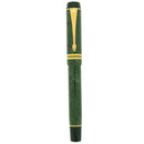 1996 PARKER JADE DUOFOLD CENTENNIAL MKII 18K MED NIB FOUNTAIN PEN NEVER INKED OFFERED BY ANTIQUE DIGGER
