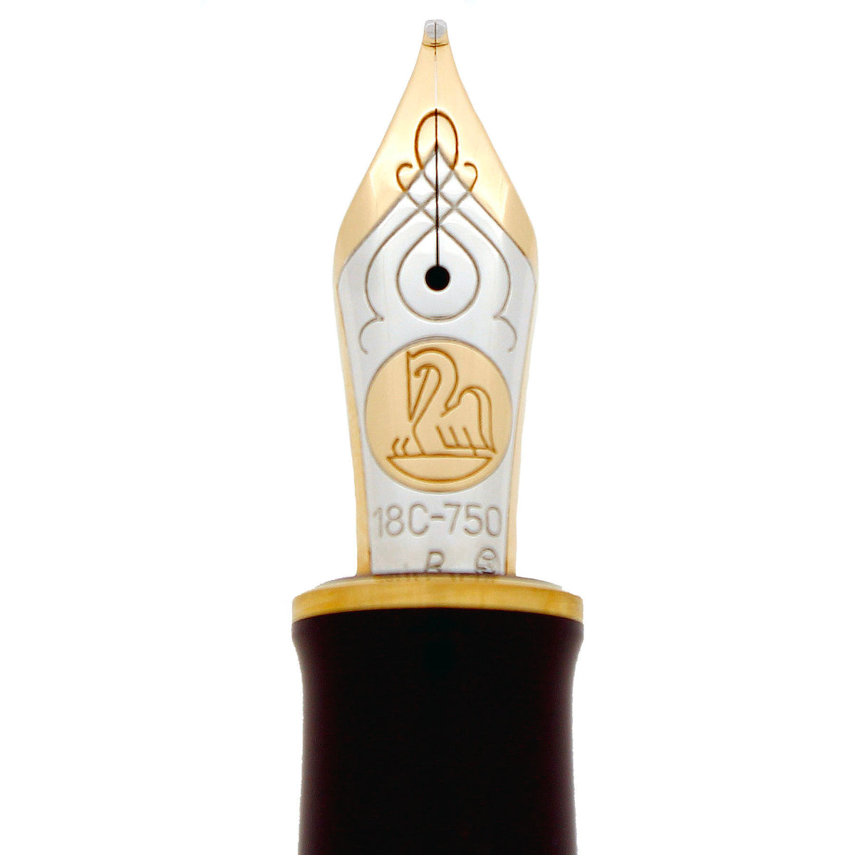 1996 PELIKAN M800 CONCERTO LIMITED EDITION FOUNTAIN PEN W/BOX & PAPERS