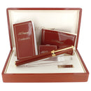 1996 S.T. DUPONT CHAIRMAN MONTPARNASSE AMBER 18K M NIB LIMITED EDITION FOUNTAIN PEN MINT OFFERED BY ANTIQUE DIGGER