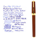 1996 S.T. DUPONT CHAIRMAN MONTPARNASSE AMBER 18K M NIB LIMITED EDITION FOUNTAIN PEN MINT OFFERED BY ANTIQUE DIGGER