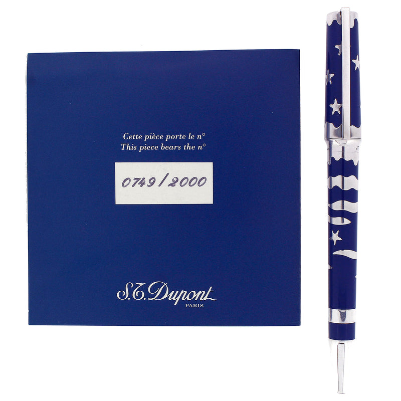 1996 S.T. DUPONT MONTPARANASSE RENDEZ-VOUS LUNA MOON LIMITED EDITION BALLPOINT PEN MINT OFFERED BY ANTIQUE DIGGER