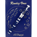 1996 S.T. DUPONT RENDEZ-VOUS LUNA MOON LIMITED EDITION 18K MED NIB FOUNTAIN PEN NEVER INKED OFFERED BY ANTIQUE DIGGER