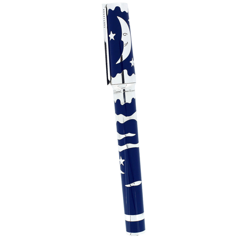 1996 S.T. DUPONT RENDEZ-VOUS LUNA MOON LIMITED EDITION 18K MED NIB FOUNTAIN PEN NEVER INKED OFFERED BY ANTIQUE DIGGER