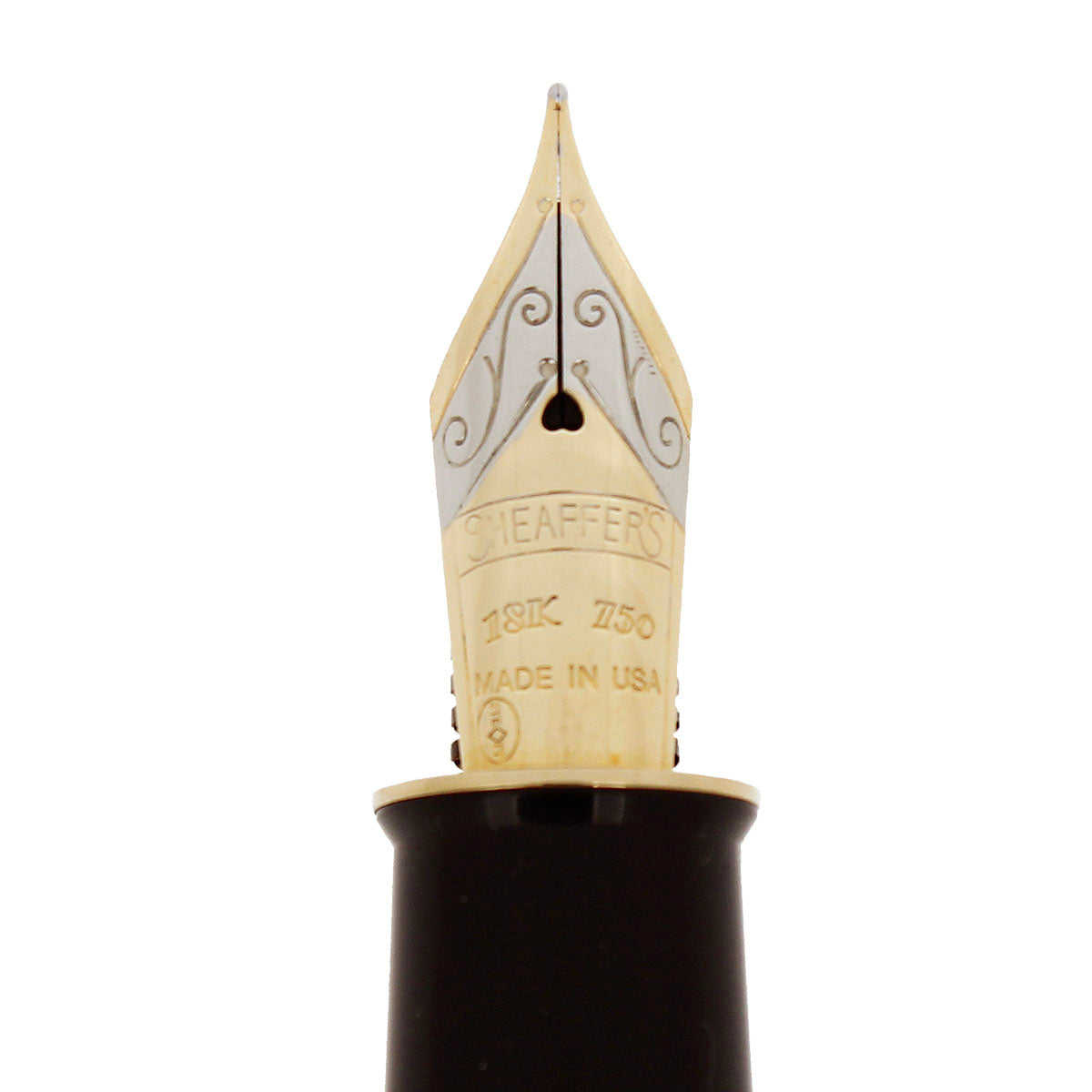 1996 SHEAFFER ASIA SERIES BAMBOO 18K MEDIUM NIB FOUNTAIN PEN NEW IN BO