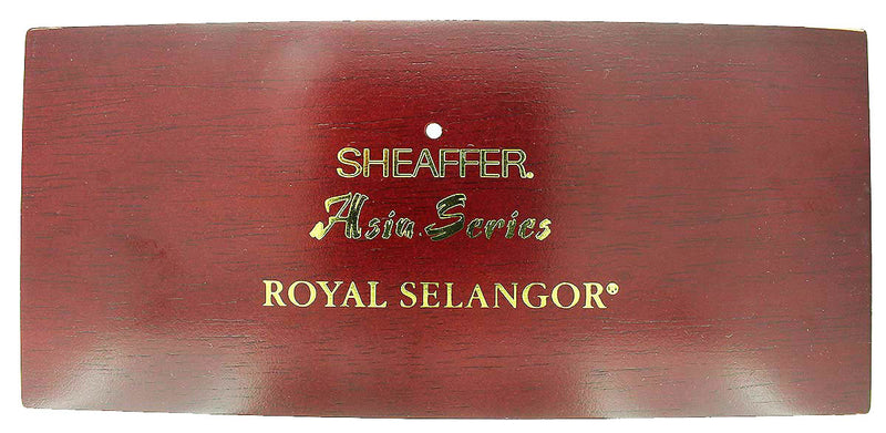 C1996 SHEAFFER ASIA SERIES BAMBOO 18K STUB NIB FOUNTAIN PEN NEW IN BOX NEVER INKED OFFERED BY ANTIQUE DIGGER