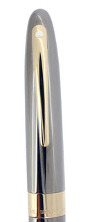 CIRCA 1996 SHEAFFER CREST GUNMETAL JIM GASTON SPECIAL EDITION BALLPOINT PEN MINT OFFERED BY ANTIQUE DIGGER