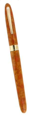 CIRCA 1996 SHEAFFER CREST NOVA CADMIUM YELLOW ROLLERBALL PEN MINT