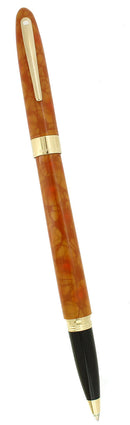 CIRCA 1996 SHEAFFER CREST NOVA CADMIUM YELLOW ROLLERBALL PEN MINT