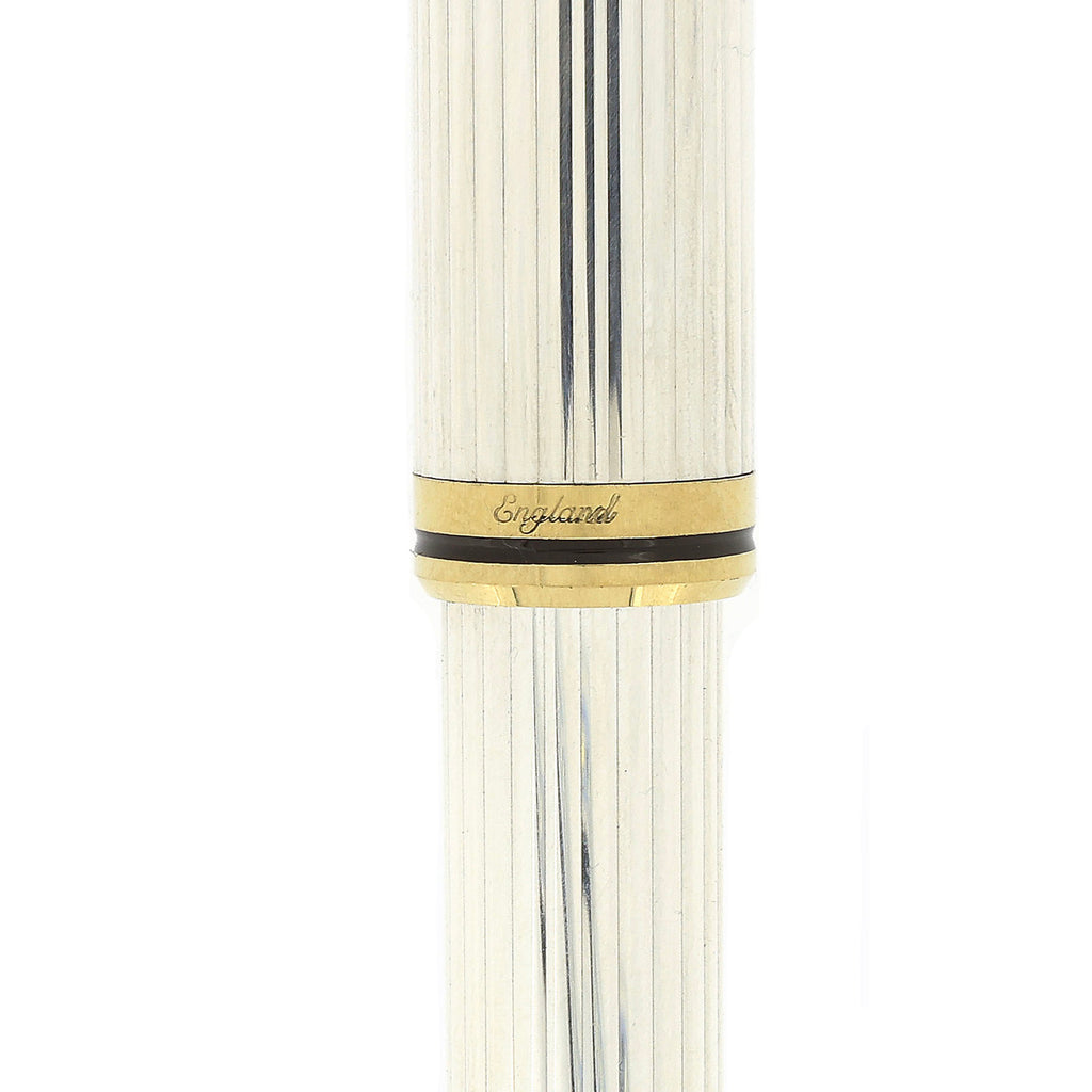Sheaffer Silver 1996 SHEAFFER GRAND CONNAISSEUR STERLING SILVER FOUNTAIN PEN NEW IN BO