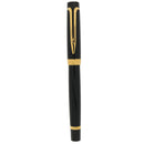 1996 WATERMAN LIAISON BLACK & GOLD TRIM 18K MEDIUM NIB FOUNTAIN PEN NEVER INKED OFFERED BY ANTIQUE DIGGER