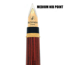 1996 WATERMAN LIAISON EBONITE & GOLD TRIM 18K NIB FOUNTAIN PEN NEVER INKED