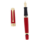 MINT 1997 AURORA BICENTENNIAL ITALIAN FLAG (RED) LIMITED EDITION FOUNTAIN PEN NEVER INKED OFFERED BY ANTIQUE DIGGER