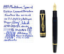 1997 MONTBLANC LEONARD BERNSTEIN 18K STUB NIB SPECIAL EDITION FOUNTAIN PEN OFFERED BY ANTIQUE DIGGER