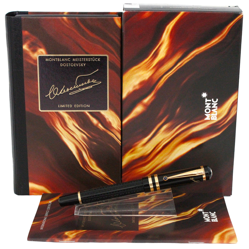 1997 MONTBLANC F. DOSTOEVSKY WRITER'S SERIES LIMITED EDITION FOUNTAIN PEN NEVER INKED