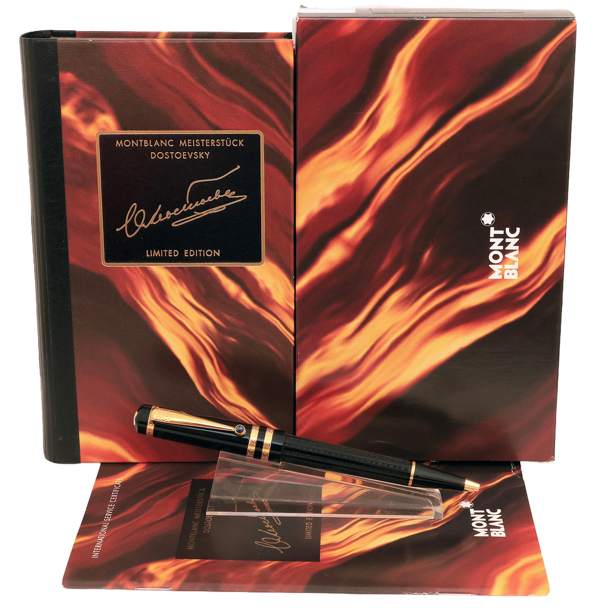 1997 MONTBLANC WRITER'S SERIES DOSTOEVSKY LIMITED EDITION 6832/80000 B