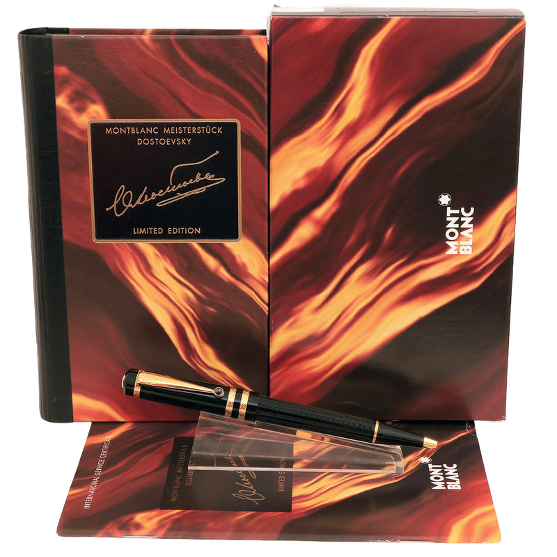筆記具 brs_ddory 1997 MONTBLANC WRITER'S SERIES DOSTOEVSKY LIMITED EDITION 6832/80000 B