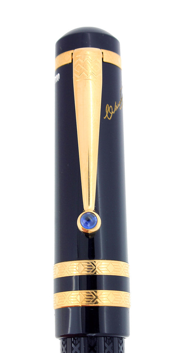NEVER INKED 1997 MONTBLANC F. DOSTOEVSKY LIMITED EDITION MEISTERSTUCK FOUNTAIN PEN W/BOXES OFFERED BY ANTIQUE DIGGER