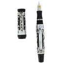 1997 MONTEGRAPPA APHRODITE STERLING SILVER LIMITED EDITION 511/1912 FOUNTAIN PEN BOXED MINT OFFERED BY ANTIQUE DIGGER