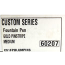 1997 NAMIKI CUSTOM GOLD PINSTRIPE FOUNTAIN PEN NEVER INKED OFFERED BY ANTIQUE DIGGER