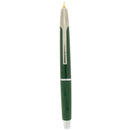 1997 NAMIKI FACETED GREEN VANISHING POINT 14K MEDIUM NIB FOUNTAIN PEN OFFERED BY ANTIQUE DIGGER