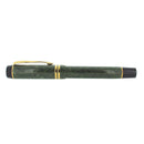 1997 PARKER INTERNATIONAL JADE DUOFOLD 18K MED NIB FOUNTAIN PEN NEVER INKED OFFERED BY ANTIQUE DIGGER