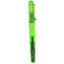 1990 PELIKAN M250 TRANSPARENT GREEN DEMONSTRATOR 14K XF NIB FOUNTAIN PEN NEVER INKED WEST GERMANY OFFERED BY ANTIQUE DIGGER