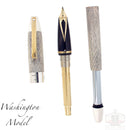 1997 SHEAFFER LEGACY CP4 WASHINGTON CIVIL WAR STERLING FOUNTAIN PEN NEVER INKED MINT OFFERED BY ANTIQUE DIGGER