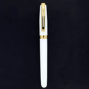 CIRCA 1997 SHEAFFER WHITE PRELUDE MODEL 9142 MEDIUM NIB FOUNTAIN PEN NEVER INKED OFFERED BY ANTIQUE DIGGER