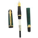 1997 WATERMAN PHILEAS GREEN MARBLE GOLD TRIM FOUNTAIN PEN NEW IN BOX NEVER INKED OFFERED BY ANTIQUE DIGGER