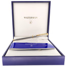 1997 WATERMAN GENTLEMAN STERLING SILVER FLUTED ROLLERBALL PEN MINT IN BOX OFFERED BY ANTIQUE DIGGER