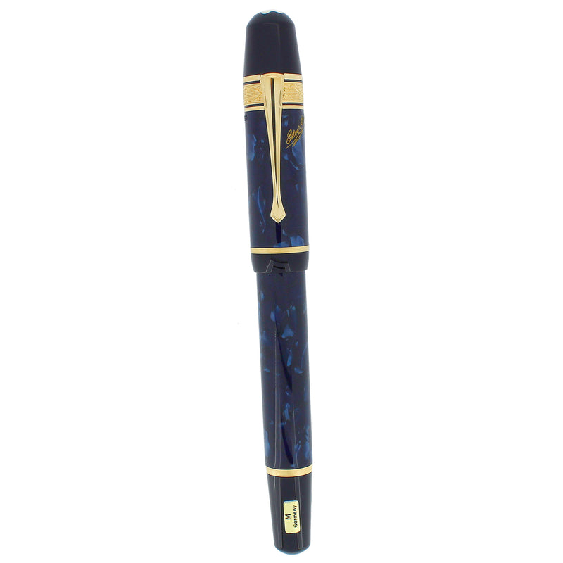 NEVER INKED 1998 MONTBLANC EDGAR ALLAN POE WRITER'S SERIES LIMITED EDITION FOUNTAIN PEN STICKERED OFFERED BY ANTIQUE DIGGER