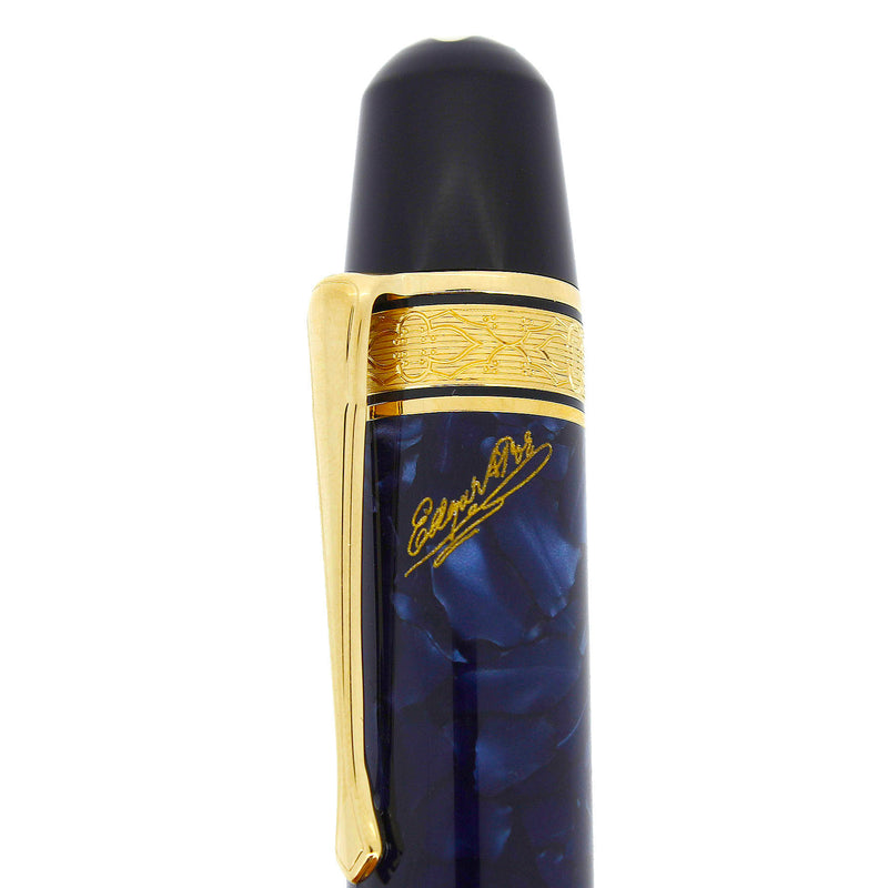 NEVER INKED 1998 MONTBLANC EDGAR ALLAN POE WRITER'S SERIES LIMITED EDITION 11337/17000 FOUNTAIN PEN OFFERED BY ANTIQUE DIGGER